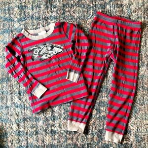 Hanna Anderson Star Wars Stripe Pajamas - 4T